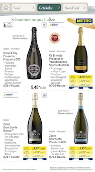 Prosecco im aktuellen METRO Prospekt (Frankfurt (Main)) Prosecco im METRO Prospekt "Saisonkatalog" mit 87 Seiten (Frankfurt (Main))
