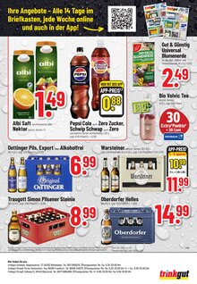 Warsteiner im Trinkgut Prospekt "Aktuelle Angebote" mit 8 Seiten (Maintal)