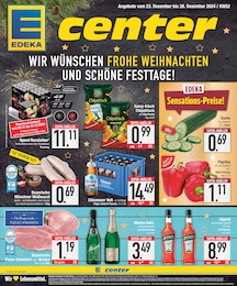 Der aktuelle EDEKA Prospekt "WIR WÜNSCHEN FROHE WEIHNACHTEN UND SCHÖNE FESTTAGE!"