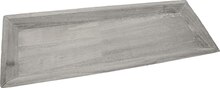 Holztablett rechteckig 45cm grau Angebot in Mespelbrunn im aktuellen Prospekt bei dm-drogerie markt in Mespelbrunn