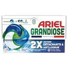 Lessive en capsules - ARIEL PODS GRANDIOSE en promo chez Carrefour Aulnay-sous-Bois à 6,00 €