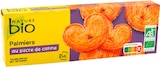 Palmiers au sucre de canne - NATURE BIO en promo chez Cora Reims à 1,18 €