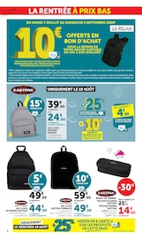 Promos Sac dans le catalogue "SUPER U" de Super U Sac en promo dans le catalogue Super U à la page 4
