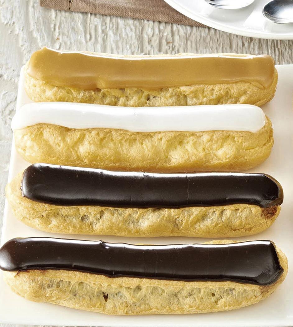 Eclair chocolat ou café ou vanille