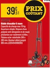 Diable d’escalier 6 roues - Fischer Darex en promo chez Bricorama Clichy à 39,61 €