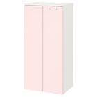 Kleiderschrank weiß/blassrosa von SMÅSTAD für 121,00 € bei IKEA im Angebot Kleiderschrank weiß/blassrosa von SMÅSTAD im aktuellen IKEA Prospekt