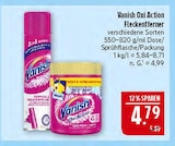 Aktuelles Oxi Action Fleckentferner Teppich- & Polsterpflege Angebot bei Marktkauf in Erlangen ab 4,79 €