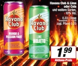 Mango & Passion Fruit im Angebot bei EDEKA in Ahaus Mango & Passion Fruit Angebote von Havana Club bei EDEKA Ahaus für 1,99 €