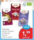 Tee im Angebot bei budni in Lüneburg Tee Angebote von Yogi Tea bei budni Lüneburg für 1,99 €