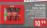 Coca-Cola, Fanta, Sprite Angebote von Coca-Cola bei E center Lüdenscheid für 10,99 €