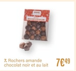 Rochers amande chocolat noir et au lait à 7,49 € dans le catalogue Monoprix