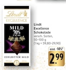 Excellence Schokolade Angebote von Lindt bei E center Pirmasens für 2,99 €