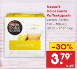 Dolce Gusto Kaffeekapseln Angebote von Nescafé bei Netto Marken-Discount Rottenburg für 3,79 €