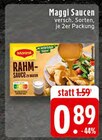 Saucen im Angebot bei EDEKA in Nordhorn Saucen Angebote von Maggi bei EDEKA Nordhorn für 0,89 €
