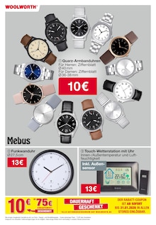Wanduhr im Woolworth Prospekt "Aktuelle Angebote" mit 71 Seiten (Wiesbaden)