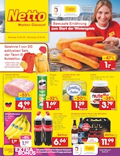 Aktueller Netto Marken-Discount Prospekt mit Bier, "Aktuelle Angebote", Seite 1