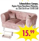 Schmuckdose Canape bei SB Möbel Boss im Lichtenfels Prospekt für 15,99 €