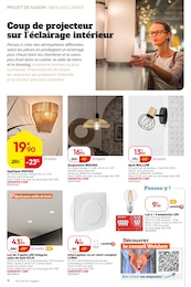 Prix et réduction Luminaires dans le prospectus Weldom en cours Offre Luminaires dans le catalogue Weldom du moment à la page 12
