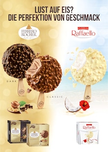 Ferrero Prospekt "10.000 Gratis-Eistester gesucht!" mit 5 Seiten