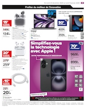 Tablette Angebote im Prospekt "DÉMARREZ L'ANNÉE AVEC DES OFFRES DERNIER CRI !" von Carrefour auf Seite 21