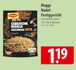 Aktuelles Maggi Nudel-Fertiggericht Angebot bei famila Nordost in Lübeck ab 1,19 €