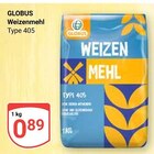 Weizenmehl von GLOBUS für 0,89 € bei GLOBUS im Angebot Weizenmehl von GLOBUS im aktuellen GLOBUS Prospekt