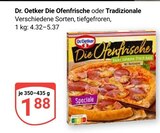 Die Ofenfrische von Dr. Oetker im aktuellen GLOBUS Prospekt