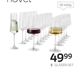 Gläser-Set „Bardolino“ von Novel im aktuellen XXXLutz Möbelhäuser Prospekt für 49,99 €