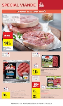 Promotion Hache dans le prospectus Carrefour, valable du 24/08/2026 au 07/09/2026 Promo Hache dans le catalogue Carrefour du moment à la page 20