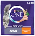 Croquettes pour chat adulte au poulet - Purina ONE - Intermarché Super à Boulogne-Billancourt Croquettes pour chat adulte au poulet - Purina ONE en promo chez Intermarché Super Boulogne-Billancourt à 2,62 €