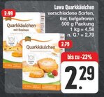 Quarkkäulchen mit Rosinen oder Quarkkäulchen von Lawa im aktuellen EDEKA Prospekt für 2,29 €