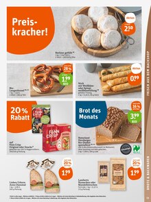 Brötchen im tegut Prospekt "tegut… gute Lebensmittel" mit 23 Seiten (Erfurt)