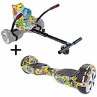 Pack hoverboard électrique 65 lite + kart pilot - URBANGLIDE - Fnac à Valence Pack hoverboard électrique 65 lite + kart pilot - URBANGLIDE en promo chez Fnac Valence à 199,99 €