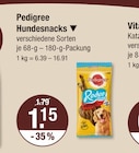 Hundesnacks von Pedigree für 1,15 € bei V-Markt im Angebot Hundesnacks von Pedigree im aktuellen V-Markt Prospekt