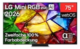 75MRGB87B9B im Angebot bei MEDIMAX in Oberhausen 75MRGB87B9B Angebote von LG bei MEDIMAX Oberhausen für 1.199,00 €