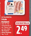 Aktuelles Frische Bratwurst Angebot bei EDEKA in Berlin ab 2,49 €