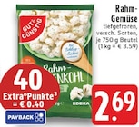 Rahm-Gemüse im Angebot bei E center in Mülheim Rahm-Gemüse Angebote von GUT&GÜNSTIG bei E center Mülheim für 2,69 €