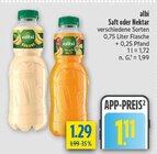 Saft oder Nektar Angebot in Bernsdorf Saft oder Nektar im aktuellen Prospekt bei diska in Bernsdorf