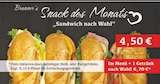 E center Mitterteich - Sandwich nach Wahl Angebot im Prospekt Sandwich nach Wahl bei E center im Mitterteich Prospekt für 4,50 €