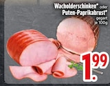 Wacholderschinken oder Puten-Paprikabrust Angebote bei EDEKA Rosenheim für 1,99 €