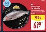 Lachsforelle im Angebot bei ALDI Nord in Falkensee Lachsforelle Angebote von GOLDEN SEAFOOD bei ALDI Nord Falkensee für 6,99 €