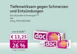 Aktuelles Ibuprofen Schmerzgel Angebot bei mea - meine apotheke in Dresden ab 13,25 €