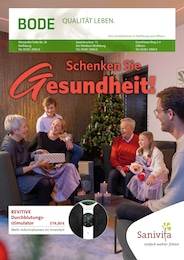 Sanitätshaus Bode Prospekt für Oebisfelde: "Schenken Sie Gesundheit!", 6 Seiten, 13.11.2024 - 31.01.2025