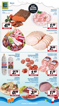 Wurst im aktuellen EDEKA Prospekt (Recklinghausen) Wurst im EDEKA Prospekt "Aktuelle Angebote" mit 22 Seiten (Recklinghausen)