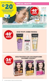 Prospectus Hyper U "LES PRIX BAS de la beauté" en cours à Périgueux, Page 4 Catalogue Hyper U en cours à Périgueux, "LES PRIX BAS de la beauté", Page 4