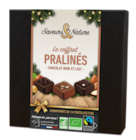 Coffret chocolat noir et lait - 125 g - SAVEURS ET NATURE en promo chez NaturéO Neuilly-sur-Seine à 10,99 €