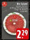 Bio-Salami Angebote von Wiemann bei E center Mülheim für 2,29 €