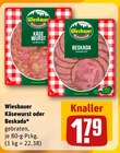 Käsewurst oder Beskada bei REWE im Baunach Prospekt für 1,79 €