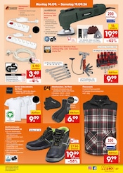 Arbeitskleidung im Netto Marken-Discount Prospekt in Heidelberg Aktueller Netto Marken-Discount Prospekt mit Arbeitskleidung, "Aktuelle Angebote", Seite 39