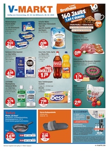 V-Markt Prospekt der Woche "V-Markt einfach besser einkaufen" Seite 1, 20.02.2025 bis 26.02.2025 für Günzburg Aktueller V-Markt Prospekt "V-Markt einfach besser einkaufen" Seite 1 von 21 Seiten für Günzburg